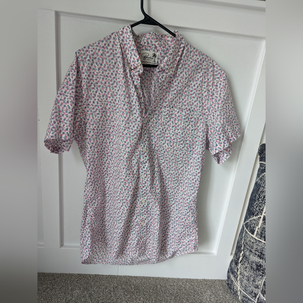 Bonobos Floral Long Button Up
